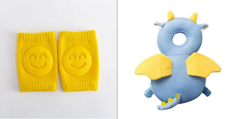 Summer Terry Baby Socks Toddler Crawling Knee Pads - Cindi Book