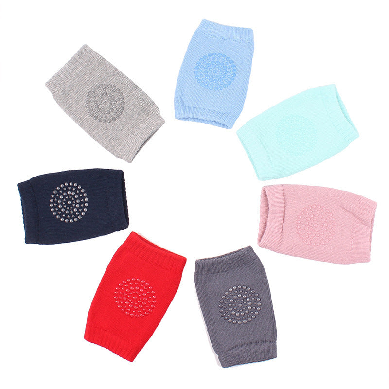 Children's Glue Dispensing Non-slip Knee And Elbow Pad Crawling Toddler Knee Pads - Cindi Book