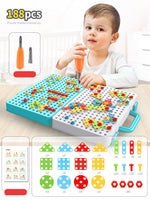 Children's Variety Puzzle Manual Disassembly Toolbox - Cindi Book