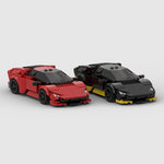 Building Block Puzzle Assembling Parts Package Racing Model - Cindi Book