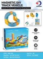 Childrens Electric Magnetic Levitation Track Building Toy - Cindi Book