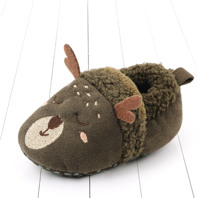 Baby Shoes Adorable Infant Slippers Toddler Baby Boy Girl Knit Crib Shoes - Cindi Book