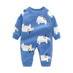 Newborn Baby Clothes Baby Crawling Clothes Thickening Out Baby Harness - Cindi Book