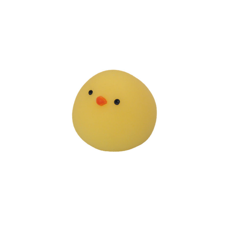 Super Cute Dumplings Squeezing Toy Fat Chicken Soup Round Chicken - Cindi Book