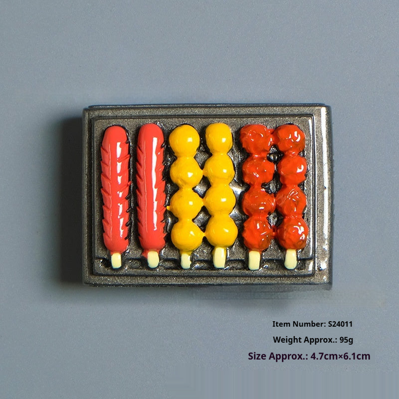 Creative Resin Fridge Magnetsperfect Travel Souvenirs - Cindi Book