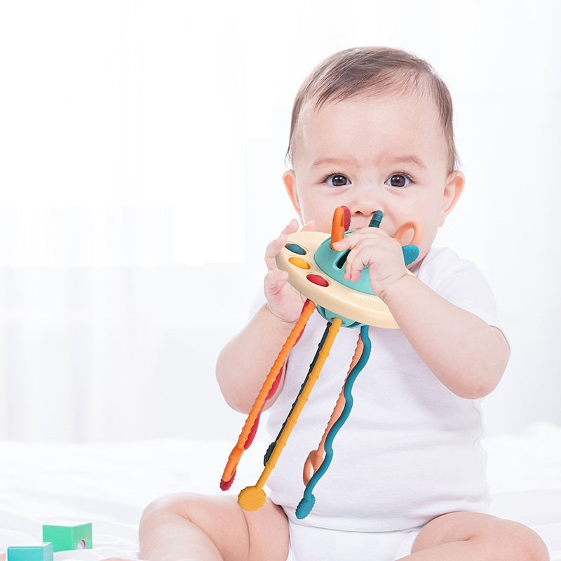 Sensory Development Silicone Finger Lala Play Toys - Cindi Book