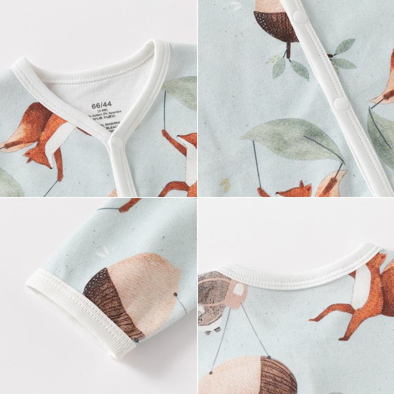 Spring And Autumn Baby Rompers Baby Bodysuit Baby Clothes - Cindi Book