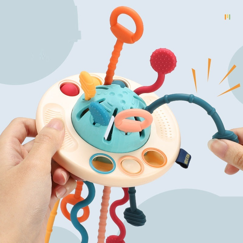 Sensory Development Silicone Finger Lala Play Toys - Cindi Book