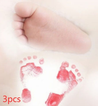 Anti - virus infective baby hand - foot - hand - hand - hand - hand - foot - hand printing table baby footprint - free washing printing oil - Cindi Book