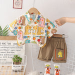 Summer Short Sleeve Shirt Suit - Cindi Book