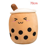 Cute Fruit Drink Plush Stuffed Soft Strawberry Milk Tea Plush Boba Tea Cup Toy Bubble Tea Pillow Cushion Kids Gift - Cindi Book