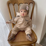 AutumnWinter Fleece- Lined Onesie For Newborn Babies - Cindi Book