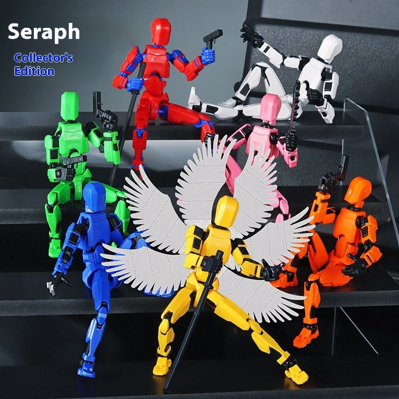 Updated and Hot-Sale Multi-Jointed Movable Shapeshift Robot 3D Printed Mannequin Dummy Action Model Doll Toy Kids Gift