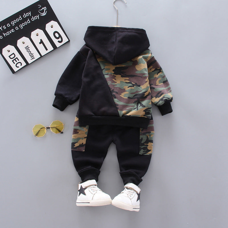 Boy Loose Children's Clothing T-shirt Long Sleeve Sweater - Cindi Book