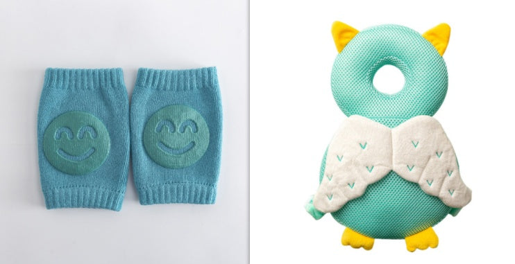 Summer Terry Baby Socks Toddler Crawling Knee Pads - Cindi Book