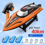 Remote-control Ship Toy Endurance Electric High-speed Speedboat Model - Cindi Book