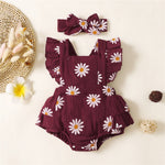 Baby Harness Print Dress Crawling Clothes - Cindi Book