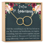 1st Anniversary Necklace
