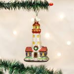 Old World Christmas Lighthouse Ornament - hand-blown glass Christmas tree ornament