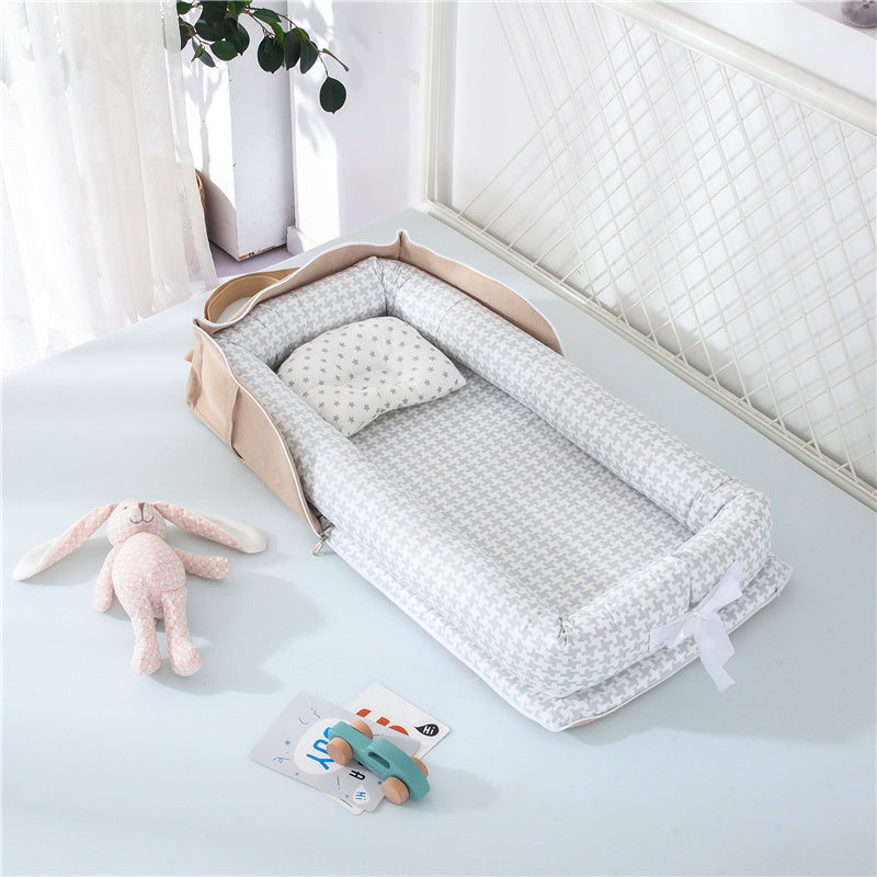 Cotton Portable Baby Crib Newborn Foldable - Cindi Book