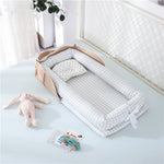 Cotton Portable Baby Crib Newborn Foldable - Cindi Book