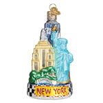 Old World Christmas New York City Ornament - hand-blown glass Christmas tree ornament (view 3)