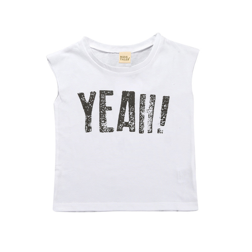 Children's sleeveless t-shirt - Cindi Book