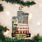 Old World Christmas New Orleans Ornament - hand-blown glass Christmas tree ornament