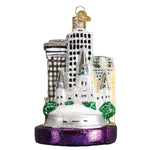 Old World Christmas New Orleans Ornament - hand-blown glass Christmas tree ornament (view 4)