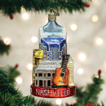Old World Christmas Nashville Ornament - hand-blown glass Christmas tree ornament