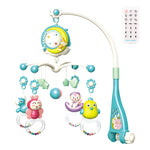 Baby Rattles Crib Mobiles Toy Holder Rotating Mobile Bed Bell Musical Box Projection Newborn Infant Baby Boy Toys - Cindi Book