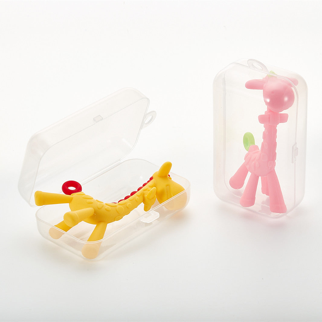 Giraffe Toy for Baby Teether Molar Stick - Cindi Book