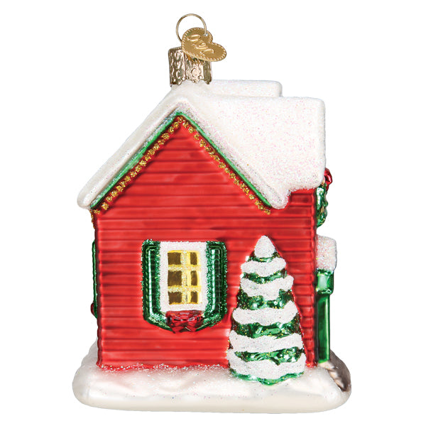 Old World Christmas Norman Rockwell You're Home! Ornament - hand-blown glass Christmas tree ornament (view 5)