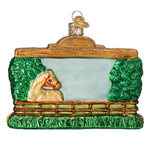 Old World Christmas Our Ranch Ornament - hand-blown glass Christmas tree ornament (view 4)