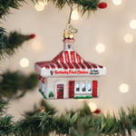 Old World Christmas KFC Restaurant Ornament - hand-blown glass Christmas tree ornament