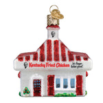 Old World Christmas KFC Restaurant Ornament - hand-blown glass Christmas tree ornament (view 3)