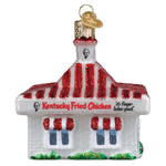 Old World Christmas KFC Restaurant Ornament - hand-blown glass Christmas tree ornament (view 5)