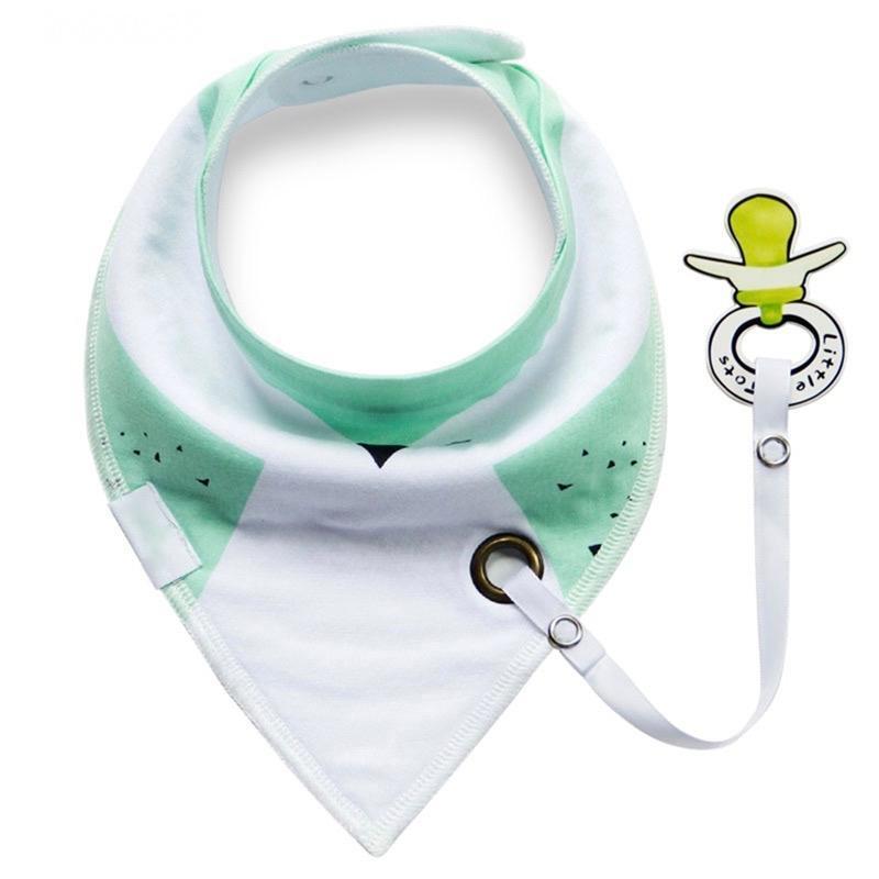 Bib with Pacifier Clip - Cindi Book