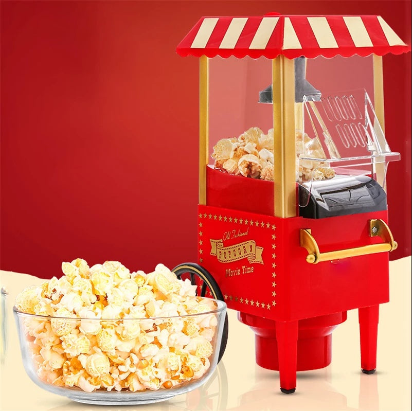 Classic Car Popcorn Machine Mini Small Popcorn Machine Blow-Type Popcorn Machine