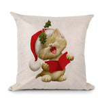 Christmas Hot-selling Home Sofa Office Creative Linen Pillowcase - Cindi Book