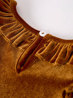 Rylee Faith Designs - Autumn Velvet Girls Dress-Multiple colors available - alternate view 6
