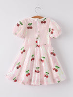 Rylee Faith Designs - Sweet Cherry Sequins Cute Dress - alternate view 11