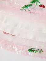 Rylee Faith Designs - Sweet Cherry Sequins Cute Dress - alternate view 9