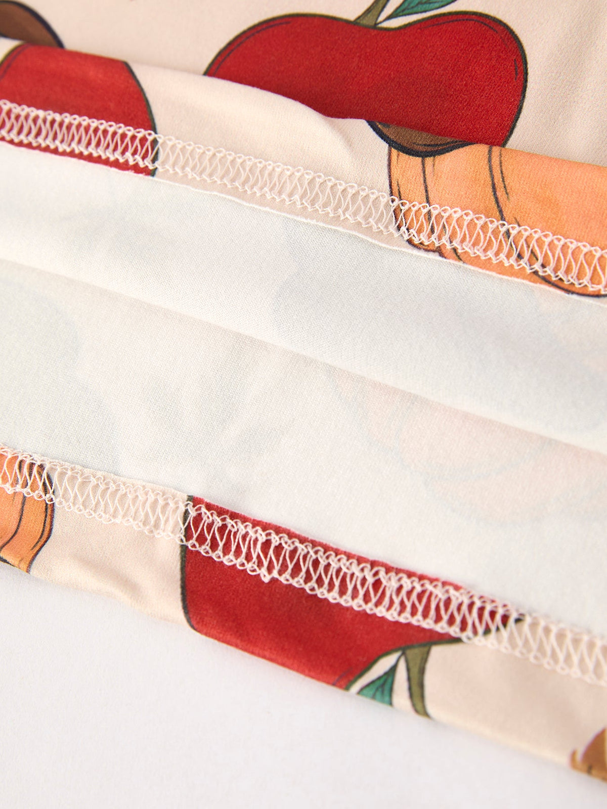 Rylee Faith Designs - 2 Piece Thanksgiving Pumpkin Stripe Print Girls Dress Set - alternate view 6