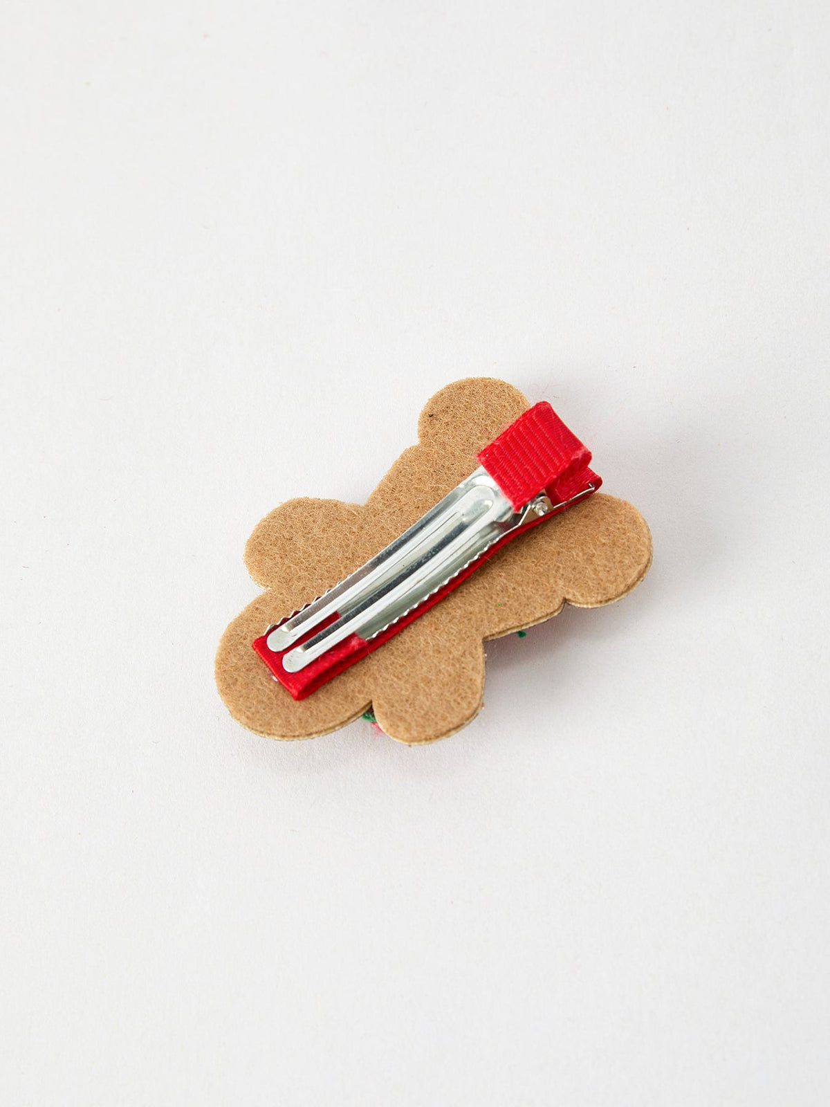 Rylee Faith Designs - Christmas Gingerbread Girls Hair Clip - alternate view 5