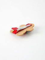 Rylee Faith Designs - Christmas Gingerbread Girls Hair Clip - alternate view 7
