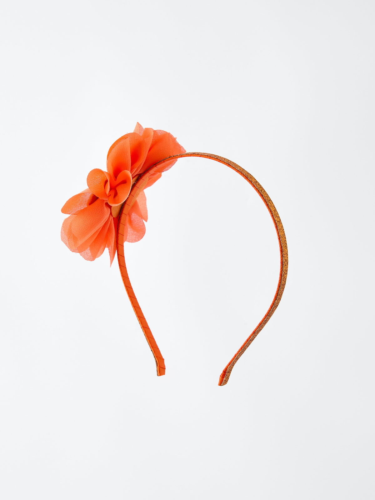 Rylee Faith Designs - Halloween Pumpkin Floral Girls Headband - alternate view 2