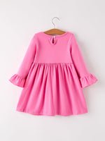 Rylee Faith Designs - Fall Thanksgiving& Halloween "GOBBLE" Smock Embroidery Baby Girl Dress - alternate view 8