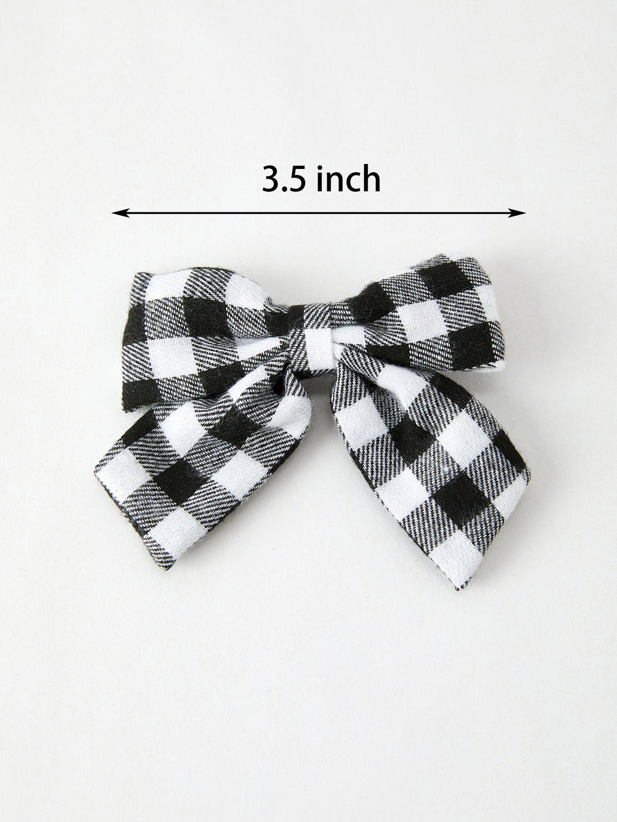 Rylee Faith Designs - Winter Christmas Plaid Bow Hair Clip - alternate view 7