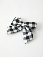 Rylee Faith Designs - Winter Christmas Plaid Bow Hair Clip - alternate view 8